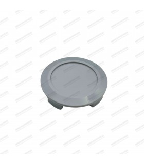Grey plastic wheel center cap - Diameter 64.5mm (Outer) - 1