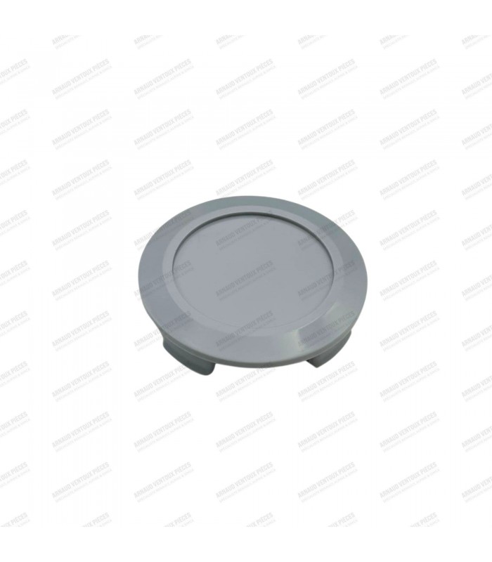 Grey plastic wheel center cap - Diameter 64.5mm (Outer) - 1
