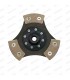 Reinforced clutch disc with 3 rigid sintered metal pads - Ø 180mm / 20 splines - 2