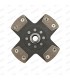 Reinforced clutch disc with 4 rigid sintered metal pads - Ø 200mm / 26 splines - 1