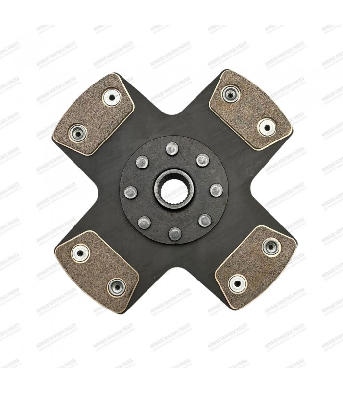 Reinforced clutch disc with 4 rigid sintered metal pads - Ø 200mm / 26 splines - 2