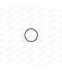 O-ring for retaining the front hub cap - Ø 60x3.5mm - Ref 6000001873 - 1