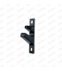 Black plastic rear parcel shelf support - R4 Saloon - Ref 7700623831 - 1