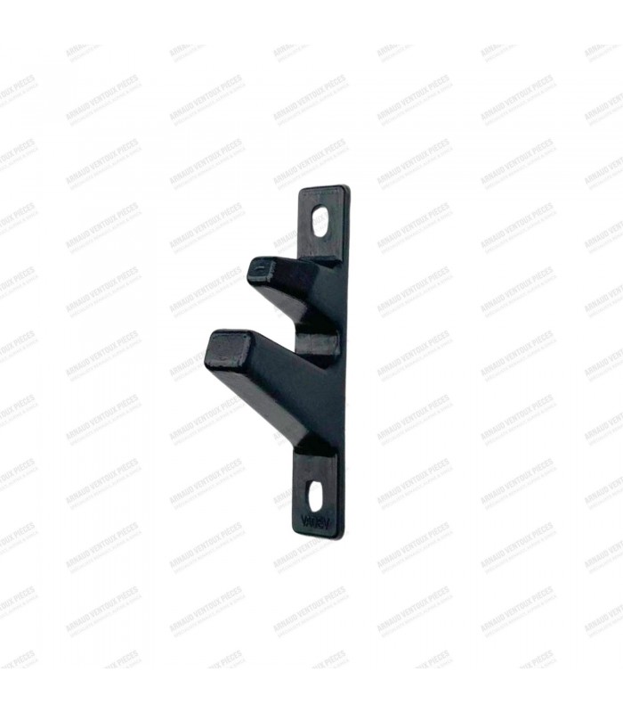 Black plastic rear parcel shelf support - R4 Saloon - Ref 7700623831 - 1
