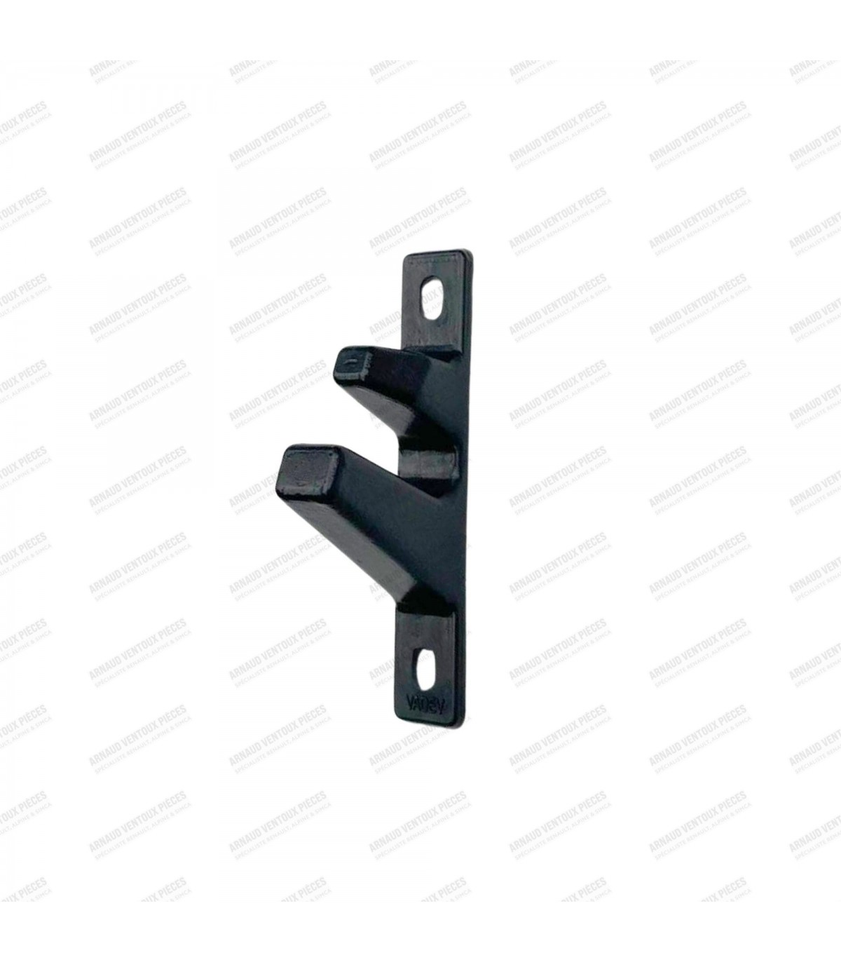 Black plastic rear parcel shelf support - R4 Saloon - Ref 7700623831 - 1