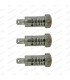 Set of 3 front or rear door lock cylinders with keys - R4 (All models) - 2