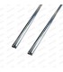 Set of 8 polished stainless steel exterior side moldings - Dauphine (1st model - Thin molding) - 4