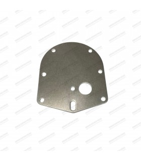 Plaque en aluminium de pompe à eau 1 sortie - 4CV - 1