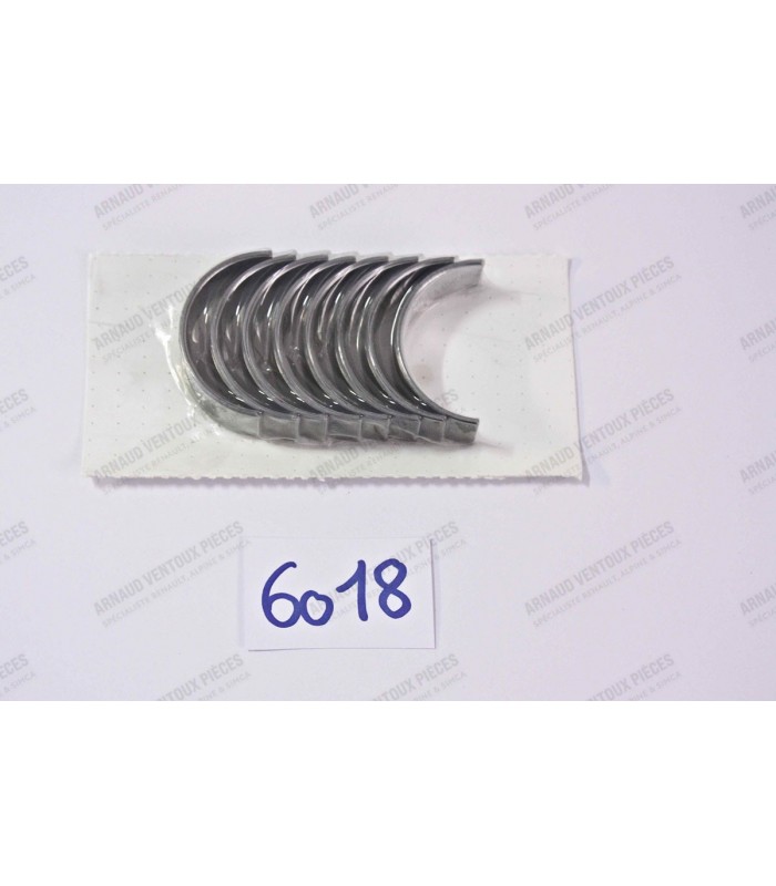 Set of connecting rod bearings Ø 43.48mm - Repair dimension (+0.50) - 1