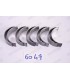 Set of crankshaft main bearings Ø 54.8mm - STD (Original size) - 1600cc - 1