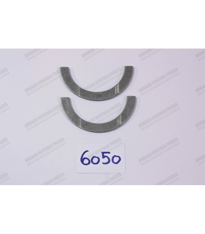 Set of side shims (large bearings) - Thickness 2.85mm (STD Original dimension) - 1