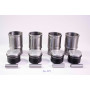 Set of 4 liners and 4 pistons with segments and pins (complete) - Ø 79mm (1647cc) - 1