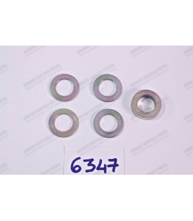 Jeu de 5 rondelles d'axe de pédalier - 1x5.8mm / 2x2mm / 2x1.5mm - 1