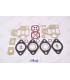 Gasket set for 2 carburettors with needles 1.5 - Weber 45 DCOE - 1