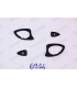 Kit of 4 rubber seals under exterior door handle - 1