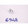 chrome rear quarter hinge screw - ref 0608137100 - 1