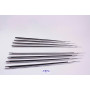 Kit of 8 polished stainless steel rear scoop strips - ref 6000001336 to 6000001343 - 1