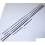 Kit of 6 polished stainless steel door and fender side strips - A108 / A110 (1st model) - 1
