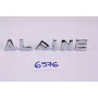 Detached letters "Alpine" in metal on the front face - 1
