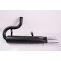 Double exhaust chrome silencer for original collector - R8 / R8 S / Alpine GT4 / Caravelle / A110.V85 (1st version) - 1