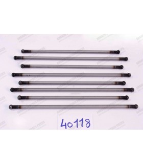Push rod set 2mm longer - Lg: Adm 168mm / Exhaust 191mm - 1