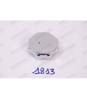 Bouchon de réservoir carburant 1/4 de tours ( alu poli ) - 1