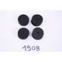 Kit of 4 anti-vibration foam for the door opening rod - 1