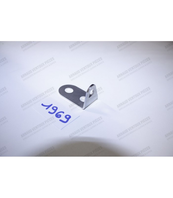 Stainless steel hood hook bracket - 2