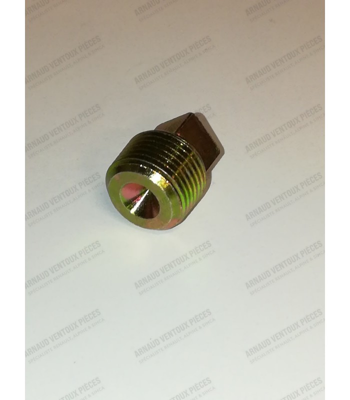 Drain plug and box level (square and conical head) - M16 - 2