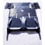 Sets of front and rear rubber mats with right and left wheel arches R8 - 1