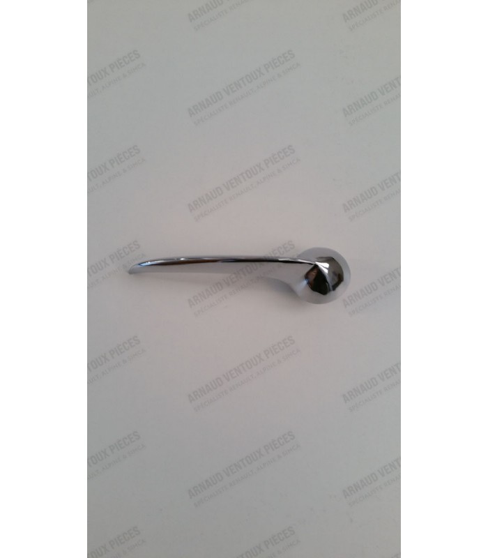 Interior chrome door opening handle - 1
