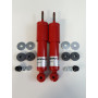 Pair of front shock absorbers - Koni adjustable "sporty driving" - Simca 1000 / 1200S / R1/ R2/ R3 - 1