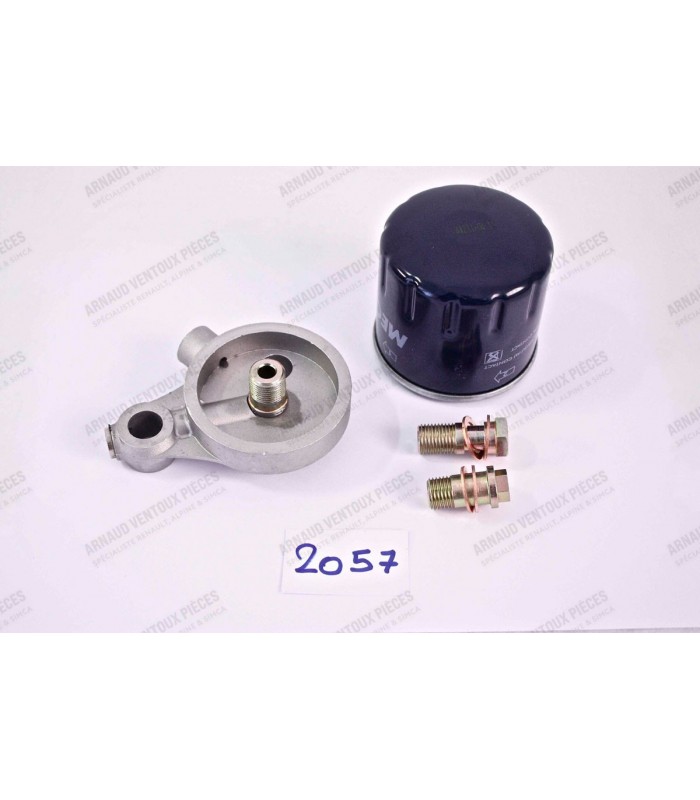 Oil filter holder with filter - 1