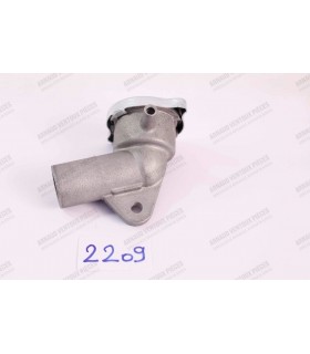 Aluminum radiator filler pipe with cap - 2nd model - Ø32mm - 1
