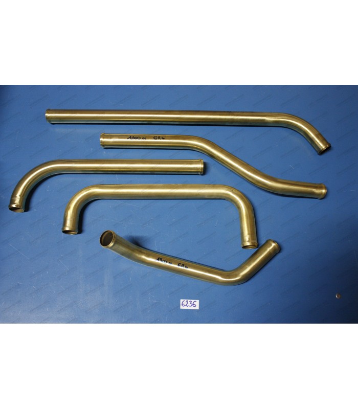 Kit of 5 brass pipes - Øext 35mm - group 4 - 1300 cc - 1