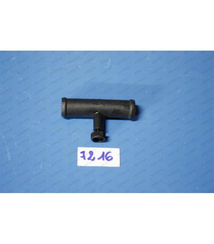 Plastic "T" with bleed screw - Ø 18mm - 1