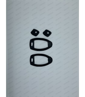 Seals for door handles for Simca 1200S - 1