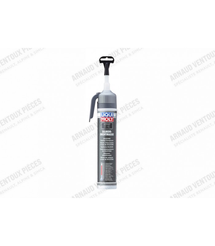 Cartouche de pâte à joint noire avec doseur - 1