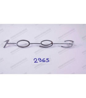 Chrome monogram "1093" - 1