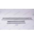 kit of 4 aluminum door sill strips - 1