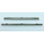 Pair of U-shaped stainless steel brackets for right and left quarter window - ref 6000000843 - 1
