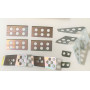 Kit of 10 sealing plates for chassis - A310/6 - 1