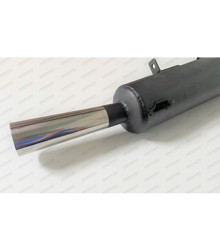 Sport silencer one chrome outlet - 1300cc (812 engine) and 1400cc - 2