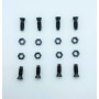 Kit of 8 rocker arm adjustment screws + nuts - 1300cc - 1