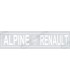Autocollant " Alpine Renault " - 1