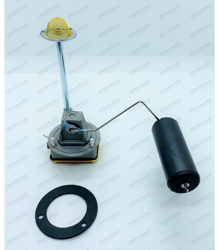 Front tank fuel gauge with suction in the body of the gauge (flat terminal) - R8G - 2
