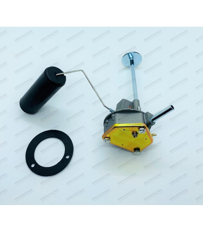 Front tank fuel gauge with suction in the body of the gauge (flat terminal) - R8G - 3