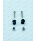 kit de 2 vis fixations de monogramme face avant - 1