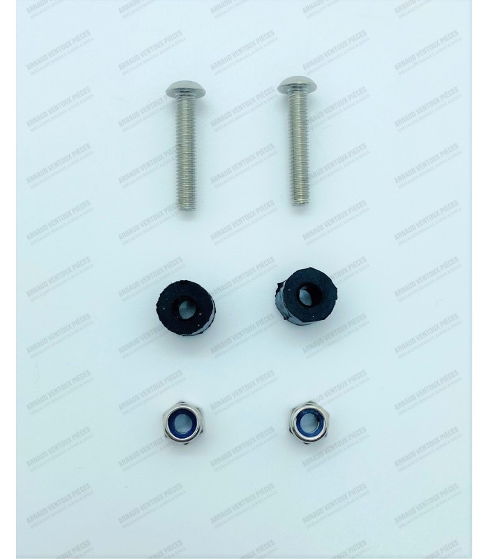 kit de 2 vis fixations de monogramme face avant - 2