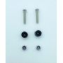 kit of 2 front face monogram fixing screws - 2